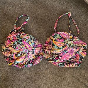 Bikini top by Billabong, sz L